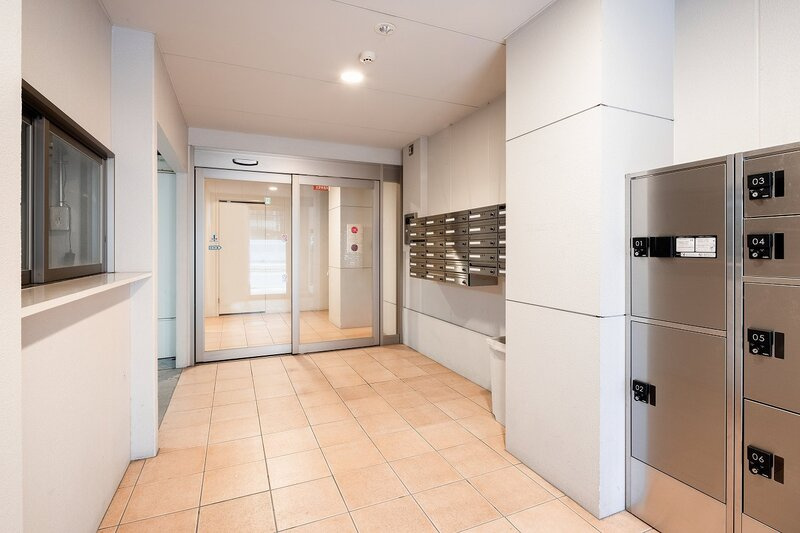 グランシティレジデンス京都駅前（旧：GARNET RESIDENCE 七条河原町）のエントランス
