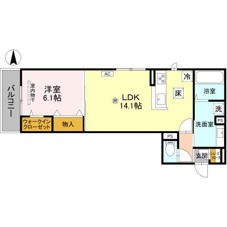 アイル京都八条の間取り