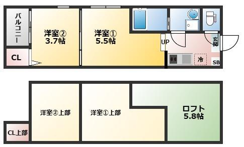 淀ヒルズの間取り