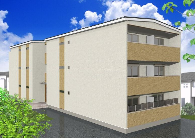 京都市伏見区向島立河原町のアパート