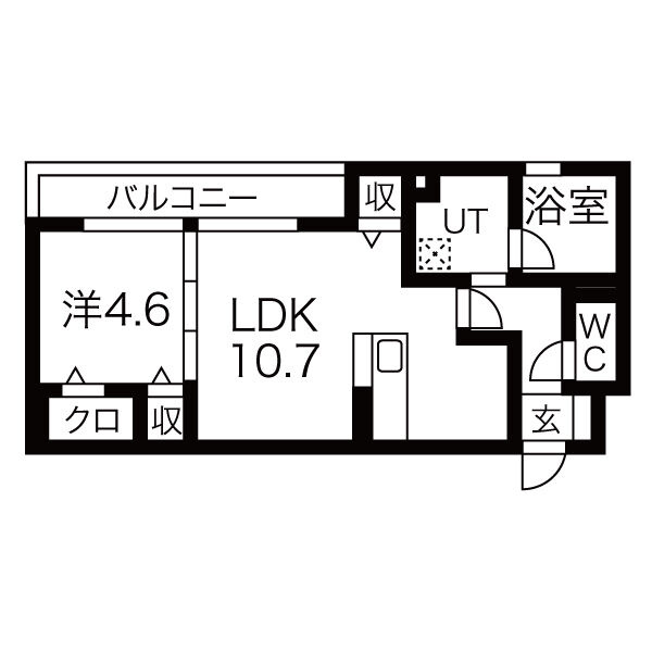 エンフォルドの間取り