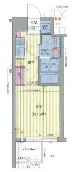 プレサンスNEO京都烏丸の間取り