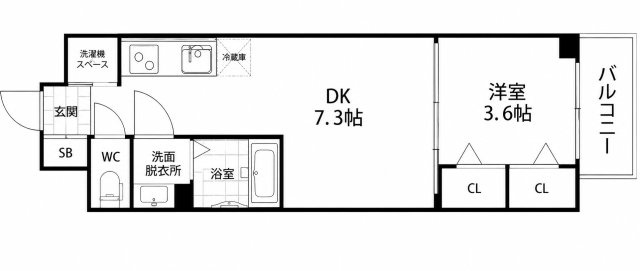 ベラジオレガシー葛野大路八条の間取り