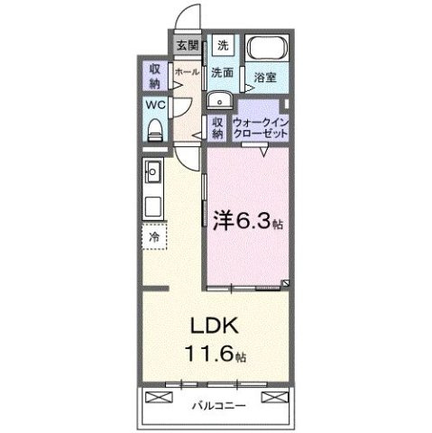 【間取り】 | ポムドパン北花田