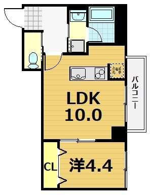 Hale Luana東山の間取り