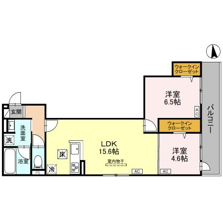 ハイダウェイ 両替町の間取り