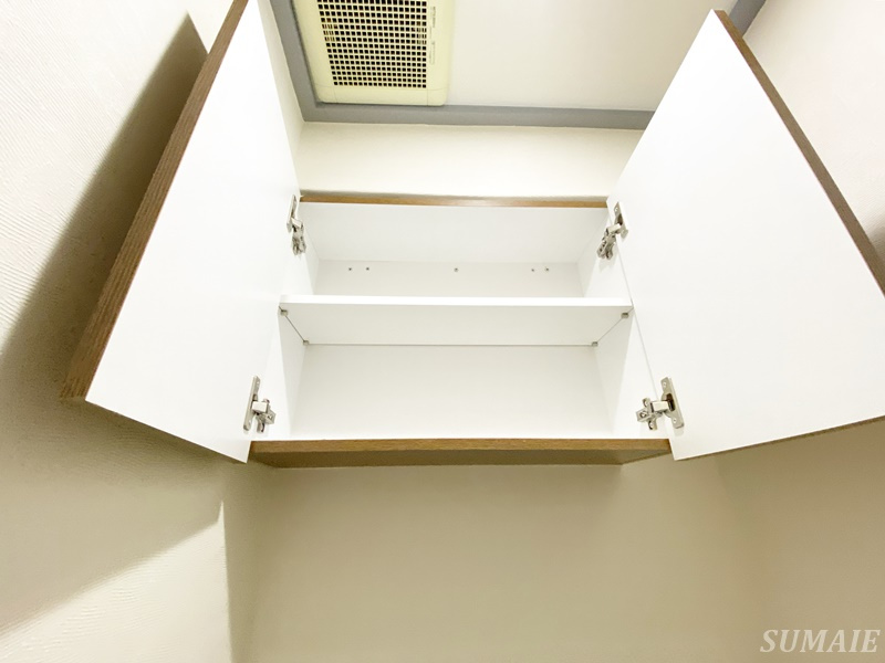 ヒルズハウスの収納|トイレ上収納です☆
