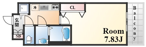 Ｌｕｘｅ東灘の間取り