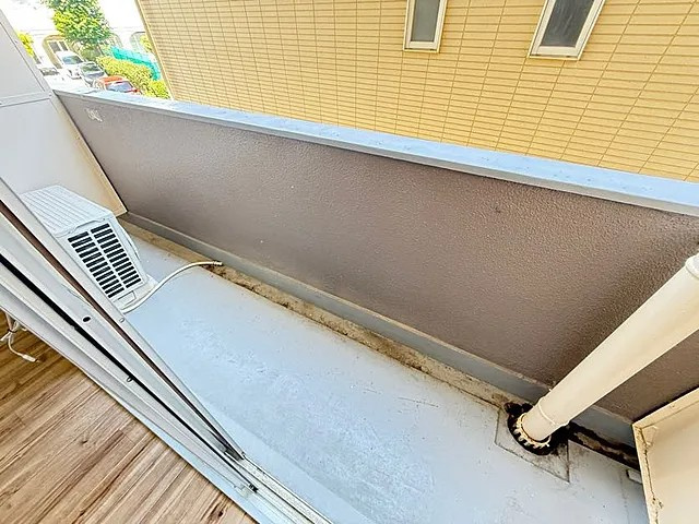 神戸市東灘区田中町４丁目の賃貸マンションのバルコニー