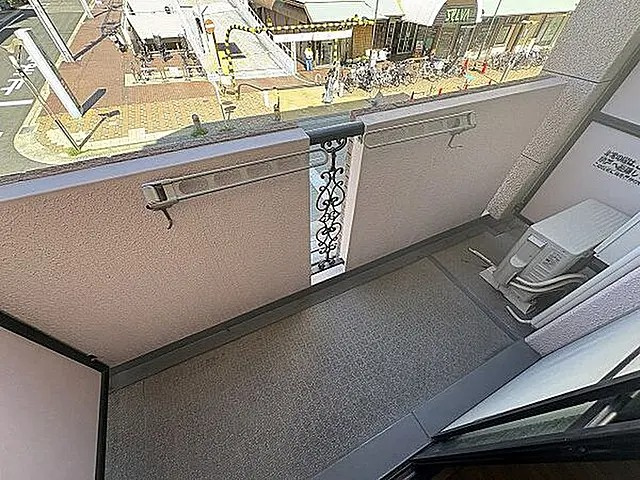 神戸市東灘区森南町１丁目の賃貸マンションのバルコニー