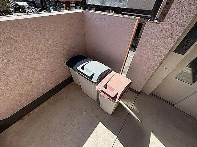 神戸市東灘区森南町１丁目の賃貸マンションのバルコニー
