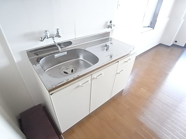 神戸市灘区篠原台の賃貸マンションのキッチン