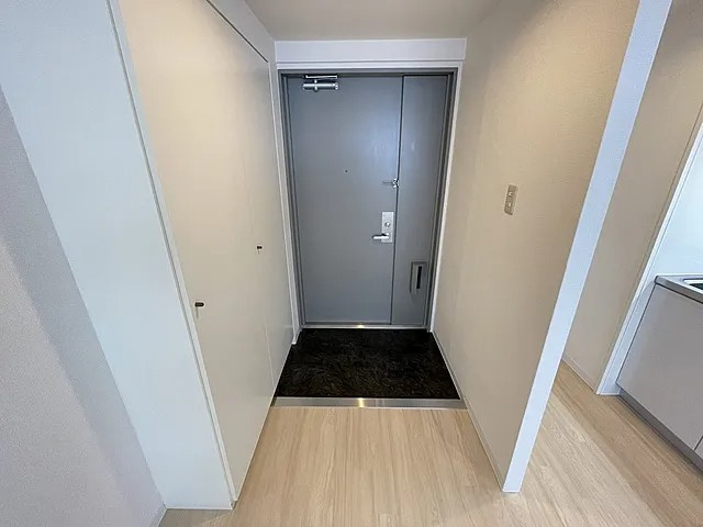 神戸市東灘区向洋町中１丁目の賃貸マンションの玄関