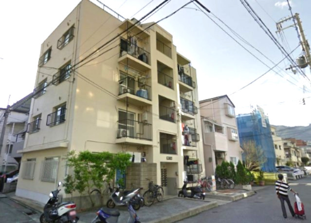 神戸市灘区友田町１丁目の賃貸マンションの外観