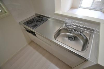 神戸市灘区上野通２丁目の賃貸マンションのキッチン