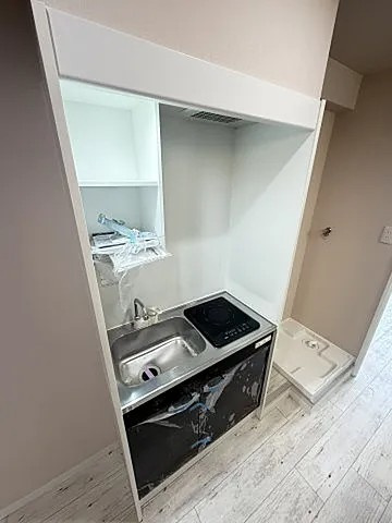 神戸市中央区割塚通４丁目の賃貸マンションのキッチン