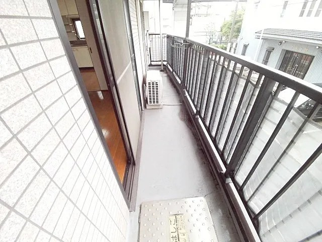 神戸市東灘区御影本町３丁目の賃貸マンションのバルコニー