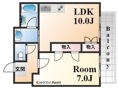 リーグレック元町の間取り