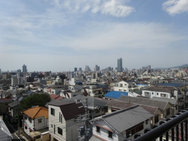 神戸市中央区坂口通３丁目の賃貸マンションの展望