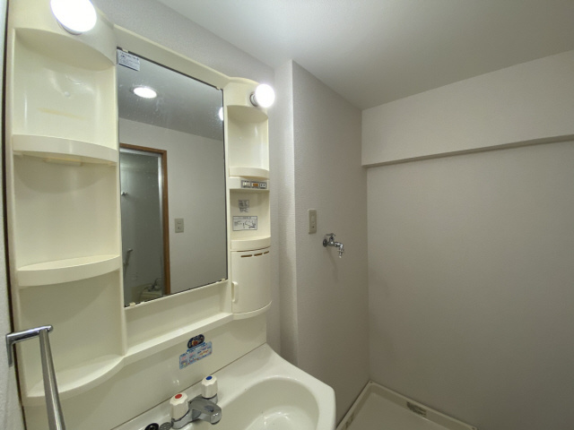 芦屋市朝日ケ丘町の賃貸マンションの洗面所