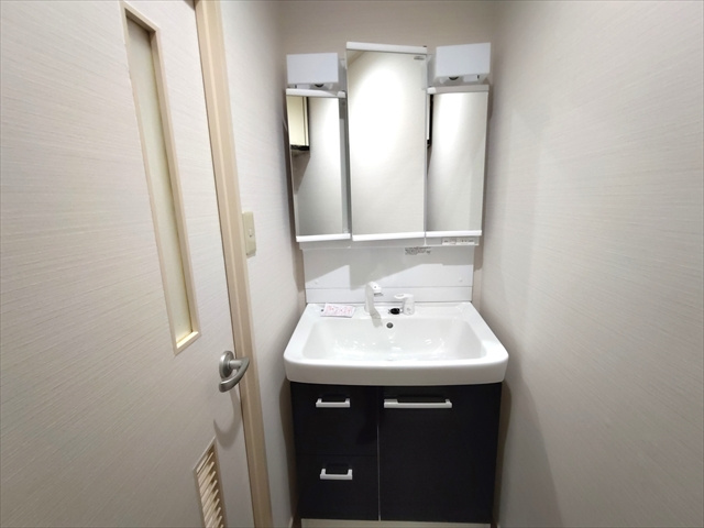 芦屋市大桝町の賃貸マンションの洗面所