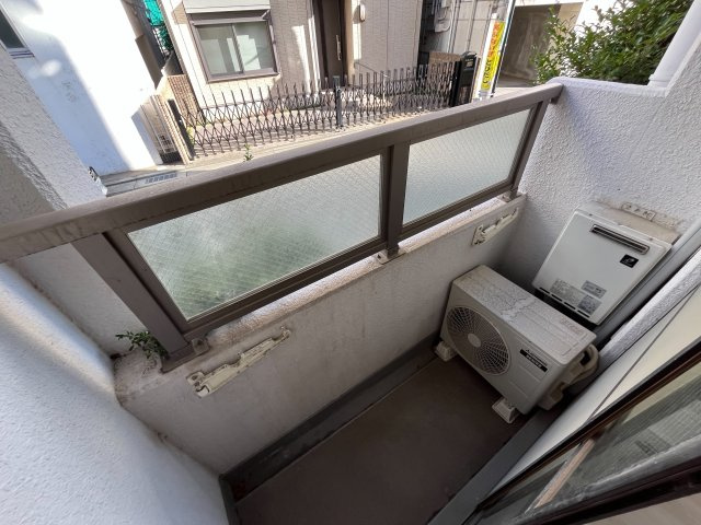 芦屋市大桝町の賃貸マンションのバルコニー