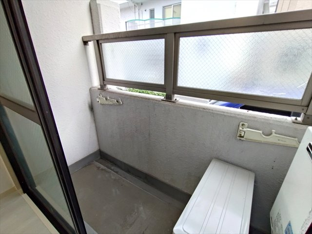 芦屋市大桝町の賃貸マンションのバルコニー