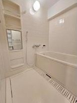 芦屋市業平町の賃貸マンションの浴室