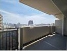 芦屋市業平町の賃貸マンションのバルコニー