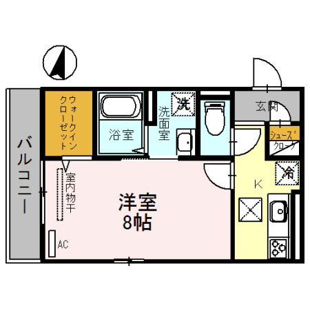 スチール立山の間取り