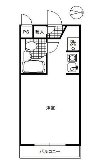 【間取り】 | エヴェナール高円寺Ⅲ