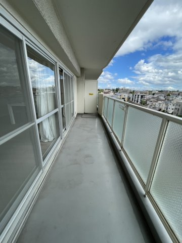 芦屋パークマンションB棟のバルコニー