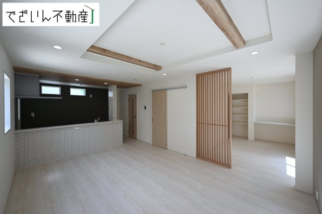 【居間・リビング】 | blooming garden北本市中丸7丁目　新築住宅 | ≪1号棟≫
現地(2026年8月撮影)