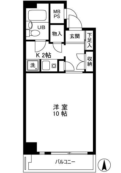 ストークＴＳ元浅草の間取り