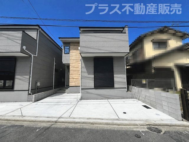 【外観】 | 福岡市早良区飯倉3丁目6期　1号棟（全2棟）【仲介手数料無料・0円】 | 現地写真。同じ物件を見るなら、プラス不動産販売にお任せ下さい。