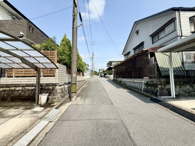 日進市五色園三丁目土地の前面道路含む現地写真|前面道路幅員約6.0ｍ