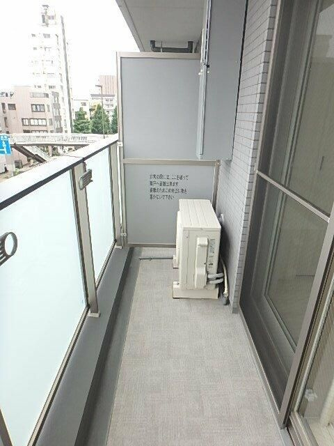 ガーラ上板橋グランドステージのバルコニー