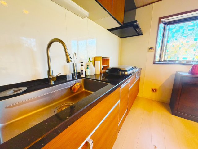 稲敷郡河内町の嬉しい家具付き♪おしゃれキッチン♪のキッチン