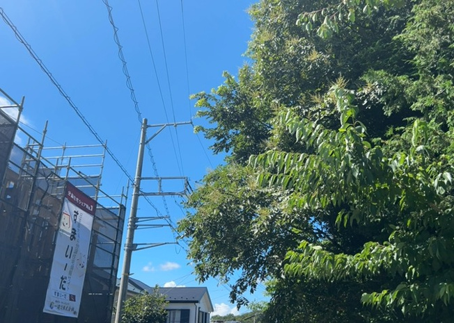 【展望】 | 眺望を気にして物件を探す場合、前面に建物が建っていないか現地で確認しましょう！前面に建物があると景色はもちろん、日当たりや風通しにも影響が出てきます。住んだ時のことを想像しながら現地見学をしましょう。