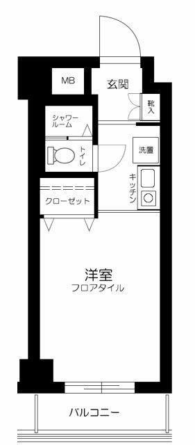 ダイホーステージ武蔵小杉の間取り|間取りです。