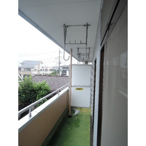 メゾン長栄のバルコニー