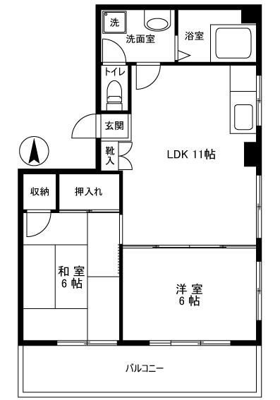 バルミー三ノ輪の間取り