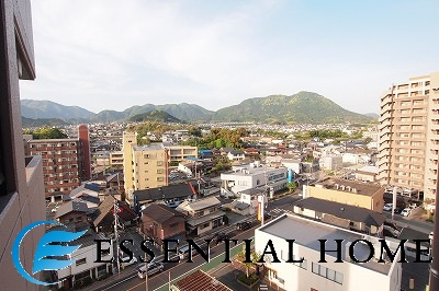 宗像市赤間駅前２丁目の賃貸マンションの展望