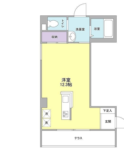 加藤医院ビルの間取り|間取りです。