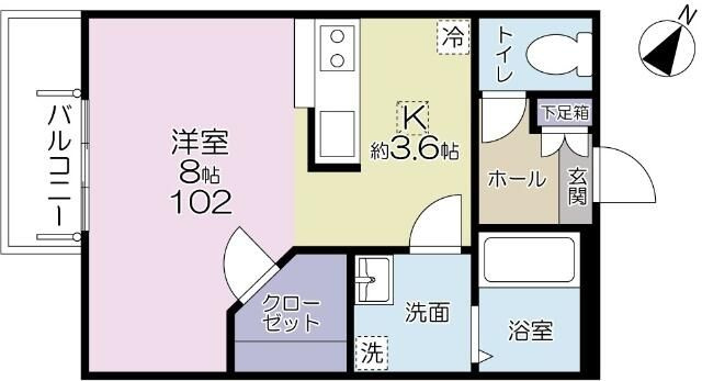 ツインハウス　Ｍ－２の間取り