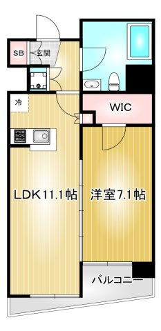 レインボーピア八熊｜名古屋市の賃貸ならMy賃貸の間取り|レインボーピア八熊