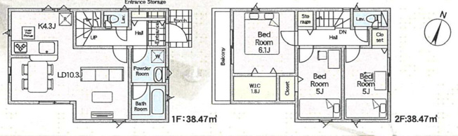 【間取り】 | 新築戸建の3LDKは、人気の間取りとなるため、数多くの物件を取り揃えています。広いリビングルームは、家族だけでなく、知人を呼んでの食事会にも対応可能です。3部屋あるので、子供部屋にすることも可能です。