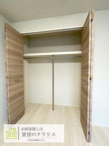 クラルテ桂川の収納
