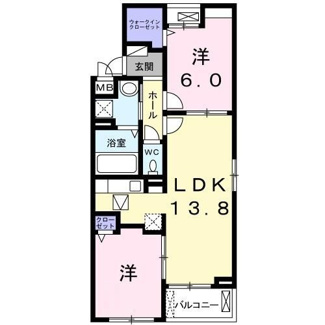 【間取り】 | アベニール蕨 | 間取りです。