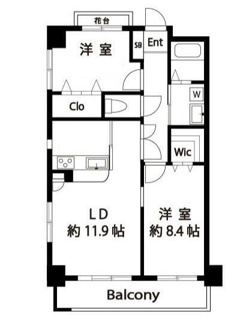 【間取り】 | メイト扇 | 間取りです。